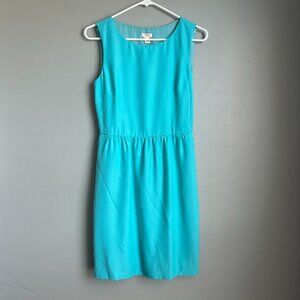 J.CREW Women Blue Sleeveless Dress